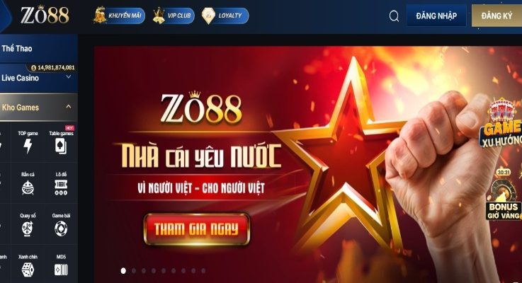 Nhà cái Zo88 – Sân chơi cá cược thể thao và giải trí hàng đầu
