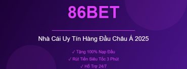 86BET Nhà Cái Uy Tín