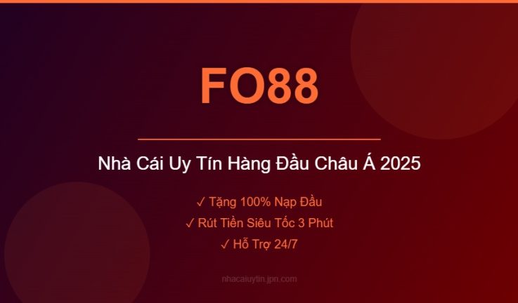 Fo88 – Sân chơi cá cược trực tuyến uy tín hàng đầu 2025