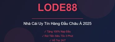LODE88 Nhà Cái Uy Tín