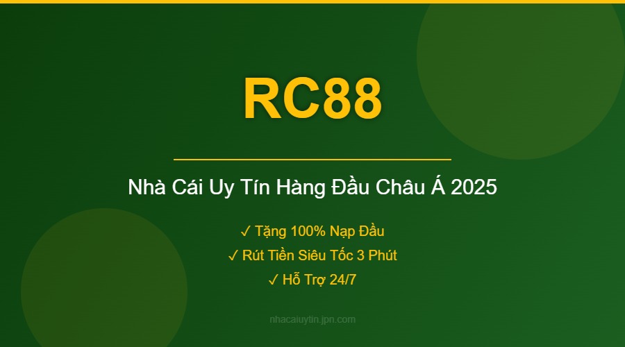 RC88 - Nhà Cái Uy Tín Hàng Đầu