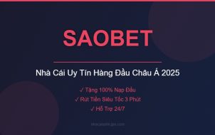 SAOBET Nhà Cái Uy Tín