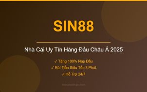 SIN88 Nhà Cái Uy Tín